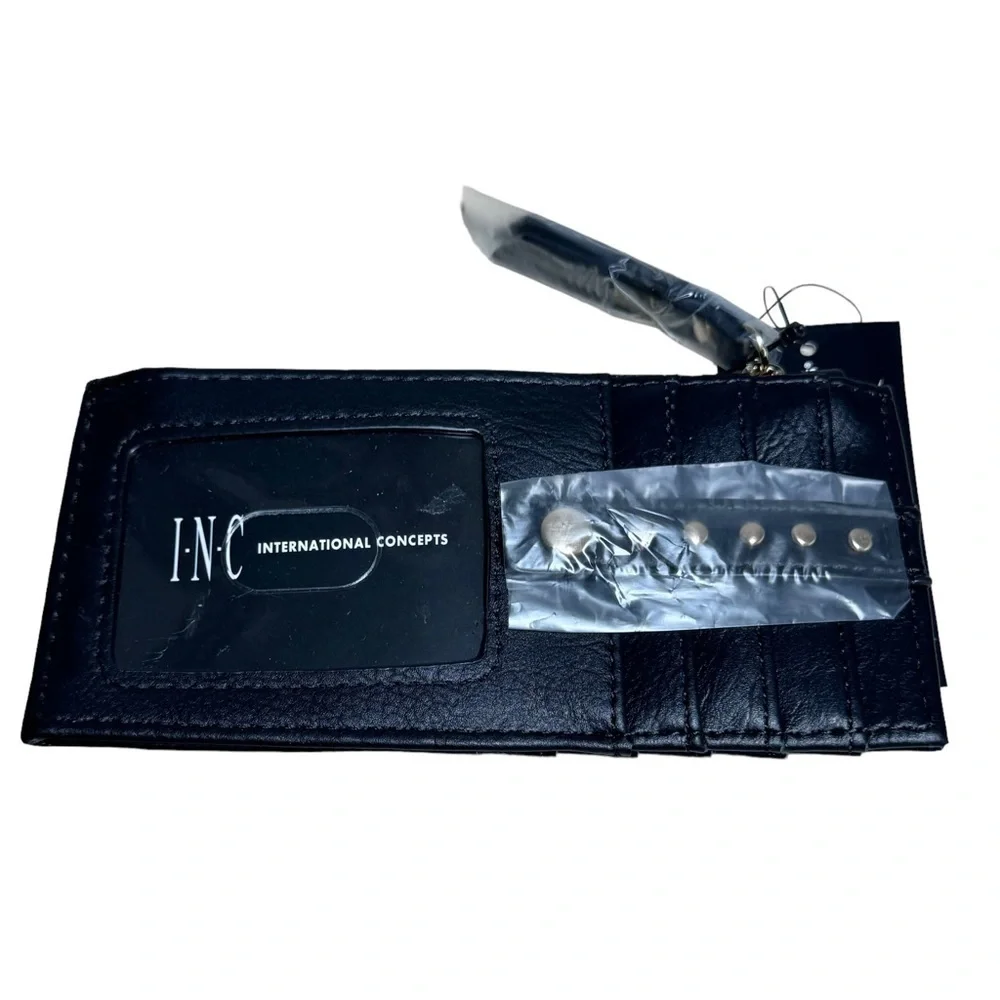 NWT INC International Concepts Leather Cardholder